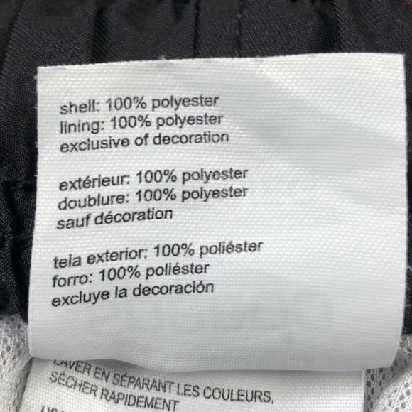 Speedo Men's 8" Inseam Black Striped Volley Swim Trunks sz XL - Picture 9 of 11